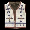 Handmade Beaded Vest Powwow Regalia NAV229
