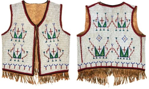 Handmade Beaded Vest