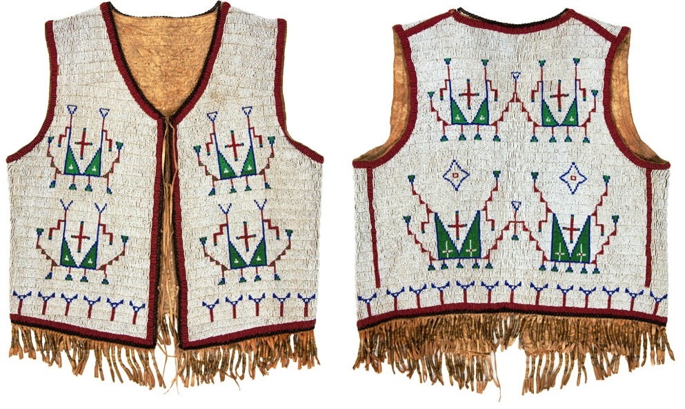 Handmade Beaded Vest