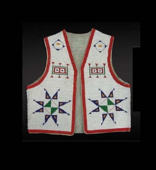 Handmade-Beaded-Vest-Powwow-Regalia-