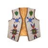 Handmade Beaded Vest Powwow Regalia
