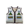 Handmade Beaded Vest Powwow Regalia