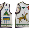 Handmade Beaded Vest Powwow Regalia NAV202