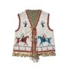 Handmade Beaded Vest Powwow Regalia 204 - Handmade-Beaded-Vest-Powwow-Regalia-