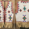 Handmade Beaded Vest Powwow Regalia NAV211