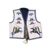 Handmade Beaded Vest Powwow Regalia