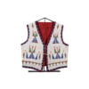 Handmade Beaded Vest Powwow Regalia 214 - Handmade-Beaded-Vest-Powwow-Regalia TRADITIONAL DESIGN