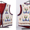 Handmade Beaded Vest Powwow Regalia 214 Handmade Beaded Vest Powwow Regalia NAV214
