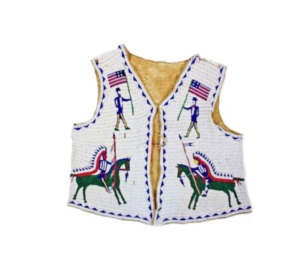 Handmade-Beaded-Vest-Powwow-Regalia