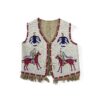 Handmade Beaded Vest Powwow Regalia