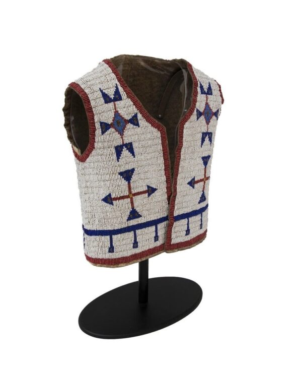Handmade-Beaded-Vest-Powwow-Regalia-