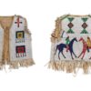 Handmade Beaded Vest Powwow Regalia 231 Handmade Beaded Vest Powwow Regalia with horses