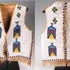 Handmade Beaded Vest Powwow Regalia