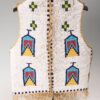 Handmade Beaded Vest Powwow Regalia NAV233