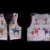 Handmade Beaded Vest Powwow Regalia NA266 Handmade Beaded Vest Powwow Regalia