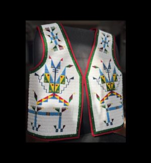 Native American Beaded Vest 189 Native American Beaded Vest