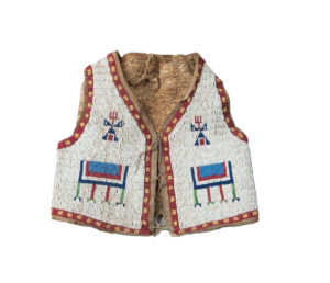 Native American Beaded Vest 191 b Native-American-Beaded-Vest