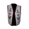 Handmade Beaded Vest Powwow Regalia