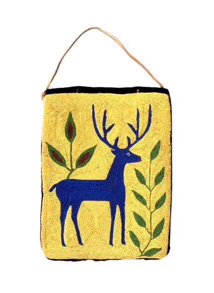 Native American Beaded Bag for Powwow