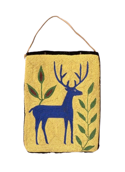 Native American Beaded Bag for Powwow