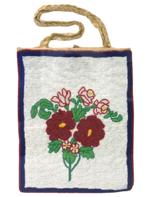 Native American Beaded Bag for Powwow