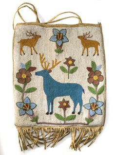 Native American Beaded Bag for Powwow PBG277