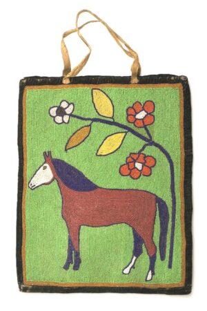 Native American Beaded Bag for Powwow