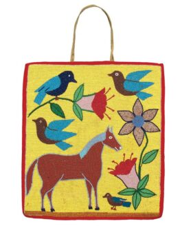 Native American Beaded Bag for Powwow PBG289