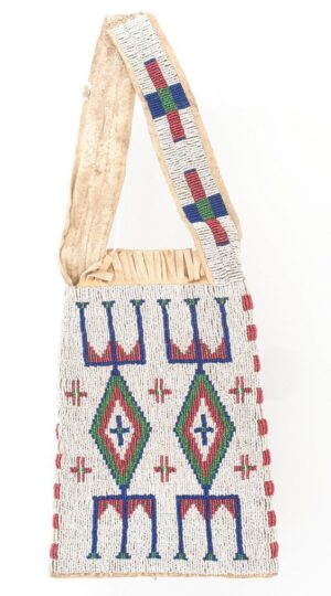 Native American Beaded Bag for Powwow