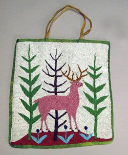 Native American Beaded Bag for Powwow