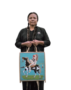 Native American Beaded Bag for Powwow