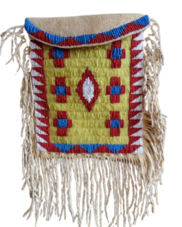 Native American Beaded Bag for Powwow PBG296