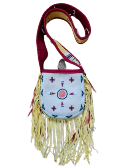 Native American Beaded Bag for Powwow PBG297