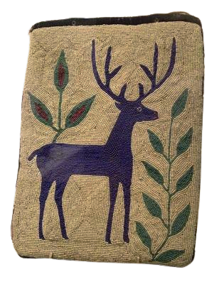 Native American Beaded Bag for Powwow