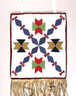 Native American Beaded Bag for Powwow PBG302