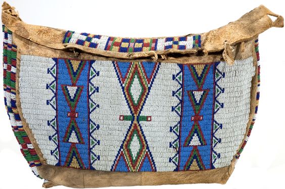 Native American Beaded Bag for Powwow