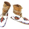 Beaded moccasin MOC 602 Native American Beaded Moccasins for Powwow