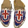 Native American Beaded Moccasins for Powwow