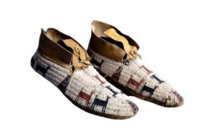 Native American Beaded Moccasins for Powwow
