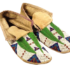 Native American Beaded Moccasins for Powwow