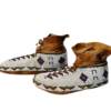 Beaded moccasin MOC 651 B Native American Beaded Moccasins for Powwow