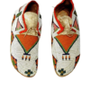 Native American Beaded Moccasins for Powwow