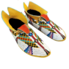 Native American Beaded Moccasins for Powwow