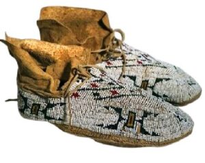 Beaded moccasin MOC 675 Native American Beaded Moccasins for Powwow