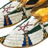 Native American Beaded Moccasins for Powwow