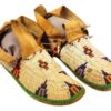 Native American Beaded Moccasins for Powwow
