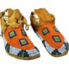 Native American Beaded Moccasins for Powwow