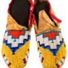 Native American Beaded Moccasins for Powwow