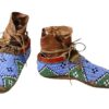 Native American Beaded Moccasins for Powwow