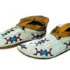 Native American Beaded Moccasins for Powwow
